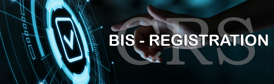 BIS CRS Registration Certification